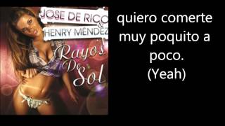 Jose De Rico - Rayos de Sol Letra Lyrics