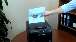 Manufacturer Video of the Swingline 60X Stack-and-Shred Automatic Shredder