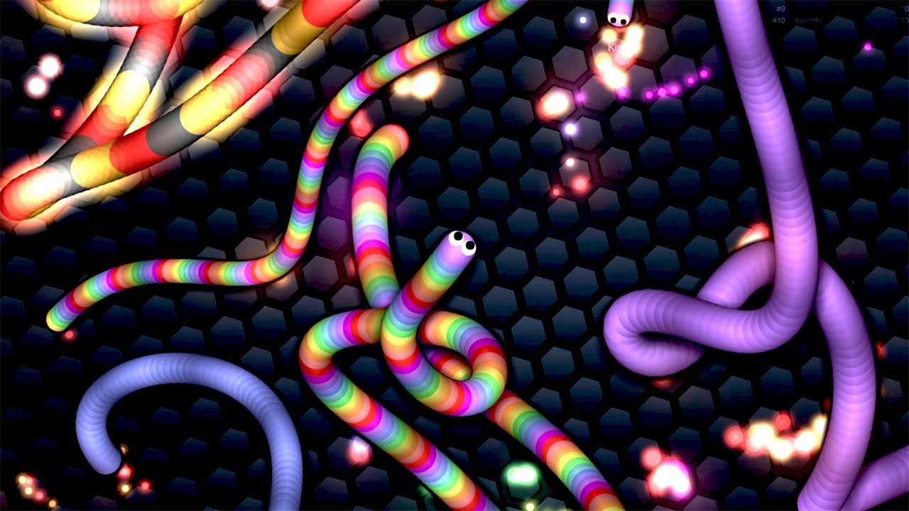 Dica Slither.io como mudar cor da cobra (trocar a skin) 