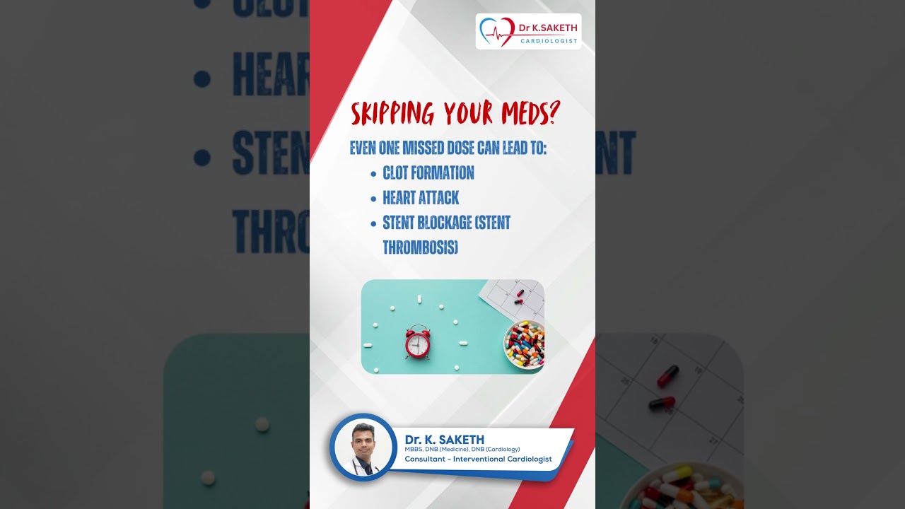 Blood Thinners After Stenting – Why You Need Them | Dr. K. Saketh