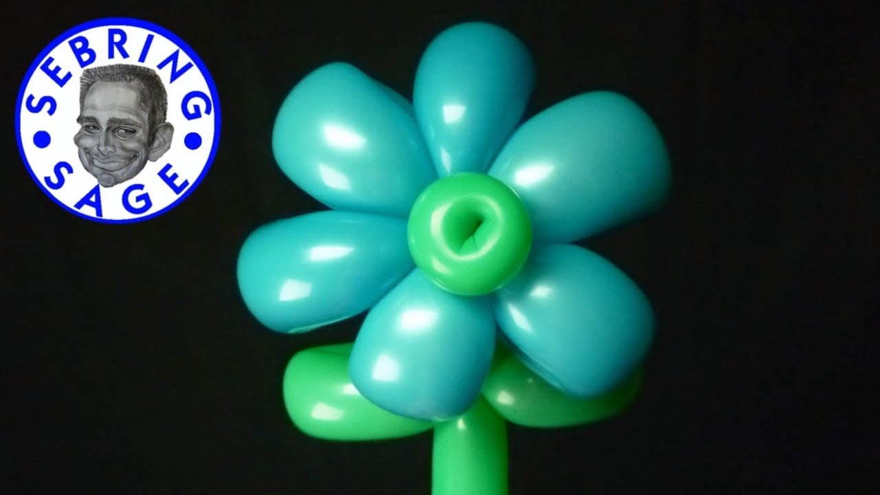 na‪໒꒱*॰  Flower petal jaguard balloon Balloon 6 Petal Flower - YouTube