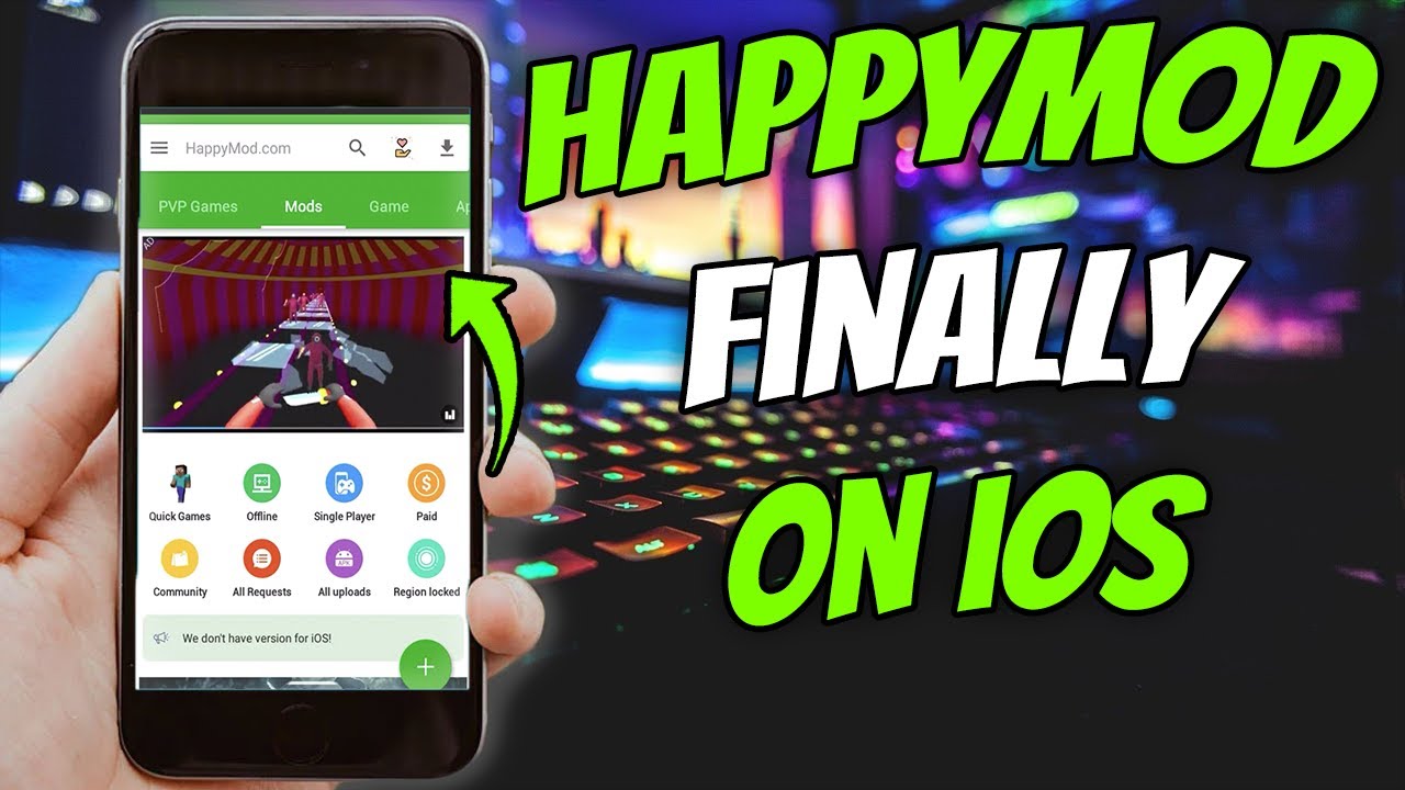 How to get happymod on ios #happymod #mobilegaming #fyp, happy mod in  iphone