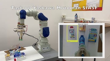 Pick and place tasks using Visual Servoing algorithms