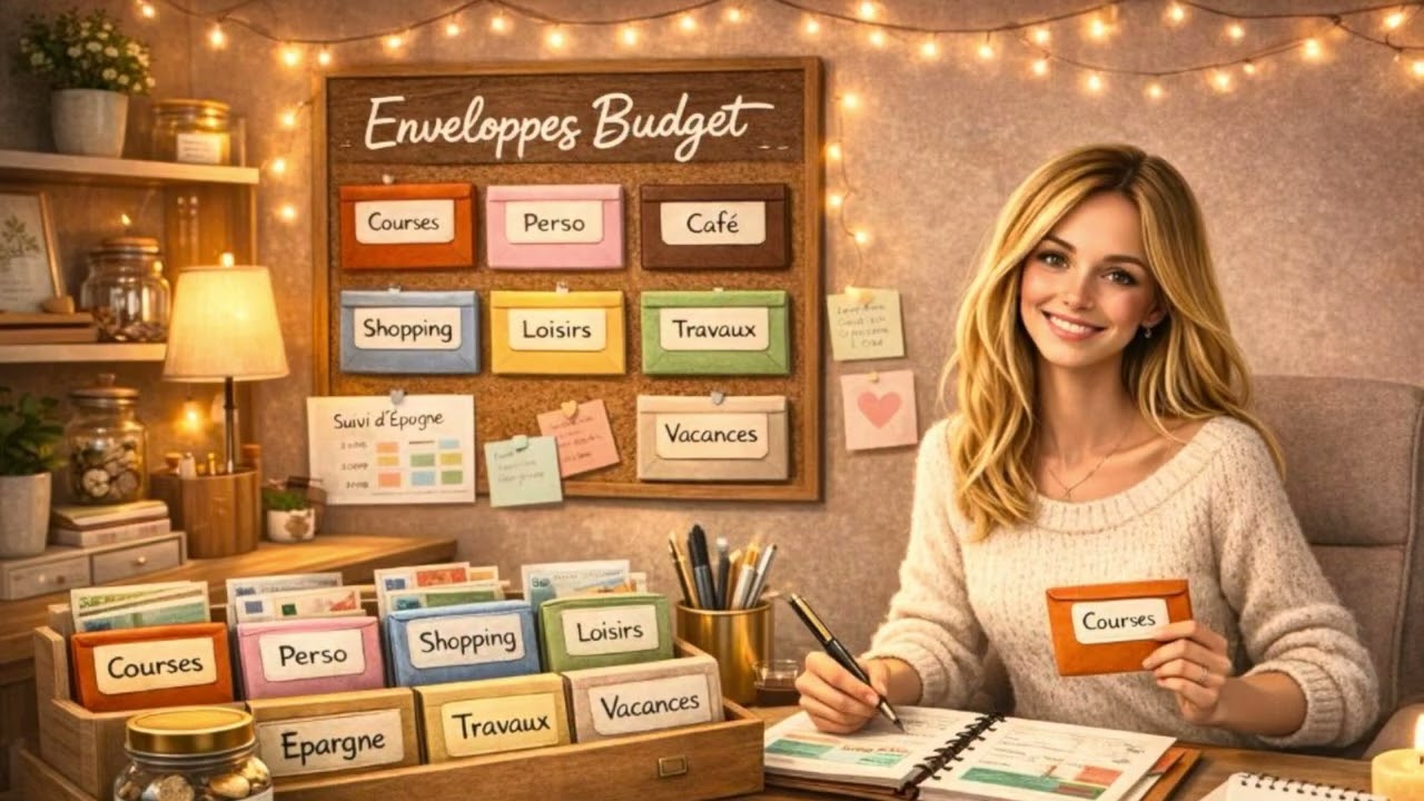 Budget février’26•Émotions•Solutions pour s’en sortir• Système des enveloppes budgétaires•
