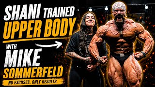 Shani is a Open Bodybuilder / Mr. Olympia couple Workout - Upper Body
