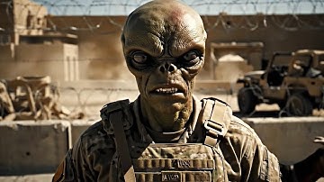 Alien Soldier POV in Combat 🇺🇸 | Made with Veo 3