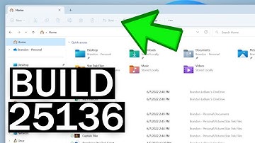 New Windows 11 Build 25136 – Tabs in File Explorer, Dynamic Widgets and Fixes