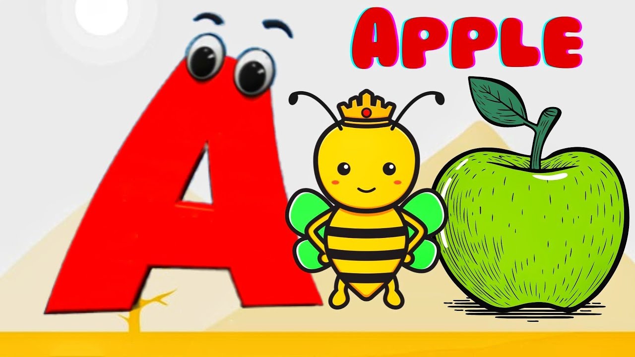Phonics song A to Z | learn ABC Alphabet song | Nursery rhymes for ...