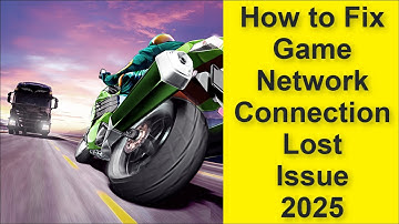 How to Fix Traffic Rider Game Network Connection Lost Issue 2025