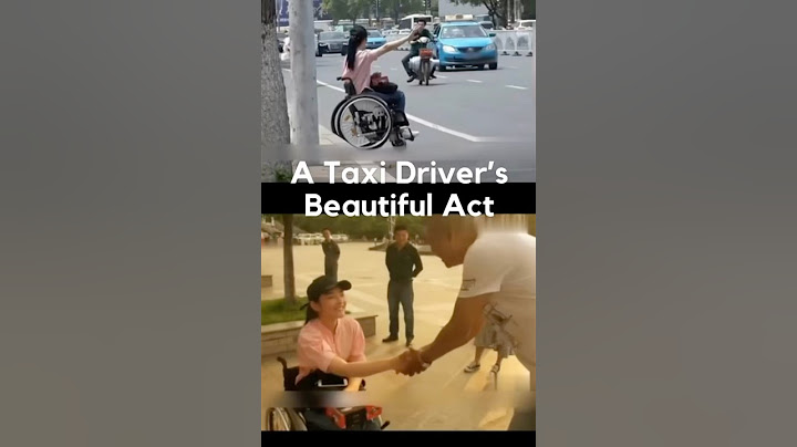 A Taxi Driver’s Beautiful Act👍❤️#kindness#heartwarming#realhero#compassion#inclusión#inspiring#kind