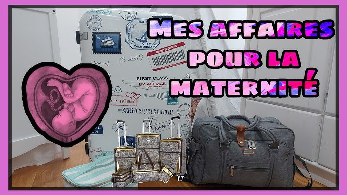 Comment préparer sa valise de maternité ?