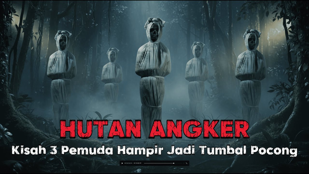 SATU DESA GEMPAR!! 3 PEMUDA HAMPIR JADI TUMBAL POCONG HUTAN ANGKER
