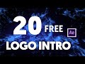 20 Free Logo Intro Template Animation for Adobe After Effects
