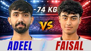 Muhammad Adeel (HEC) vs Faisal Abbas (Gilgit) | Men -74kg Taekwondo QF | 35th National Games 2025 🇵🇰