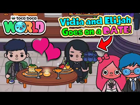 Vidia And Elijah Goes on a DATE?! - Toca Life World