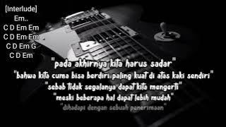 One Feel Sunyi Tetap Berdiri (Lirik Chord Guitar)