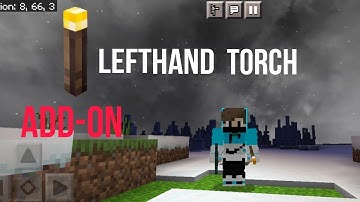 MINECRAFT LEFT HAND TORCH ADD-ON 1.19