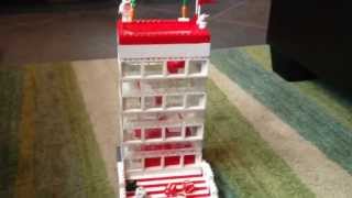 Awesome LEGO Candy Cane Dice Tower!!