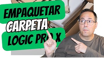 📦 Empaquetar Carpeta en Logic Pro X | Organiza Tu Proyecto 📦