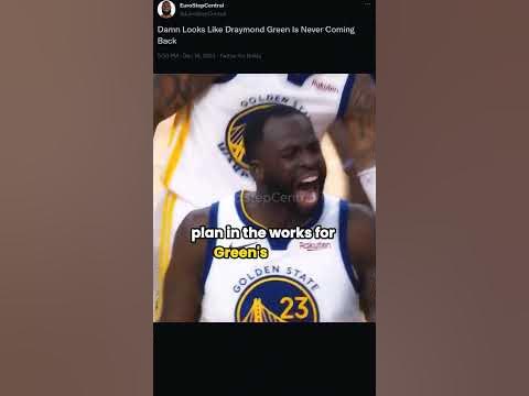 Draymond Green BANNED From The Nba #draymondgreen #draymond # ...