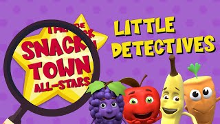 Little Detectives Episode 1 | Educational Game for Kids | The Snack Town All-Stars