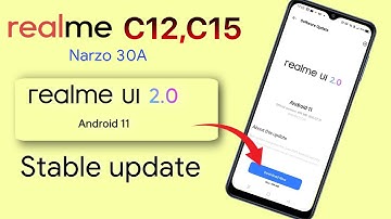 Realme C12,C15, Narzo 30A android 11 stable update rolling out. Narzo 30A open beta update 🔥🔥🔥