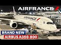 Air france brand new airbus a350900 economy hong kong   paris