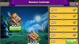 Builder base challenge : Bonanza challenge easily 3 star ⭐🌟⭐