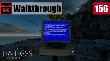 The Talos Principle [#156] - Easter Egg - SOS + Bluescreen || Walkthrough