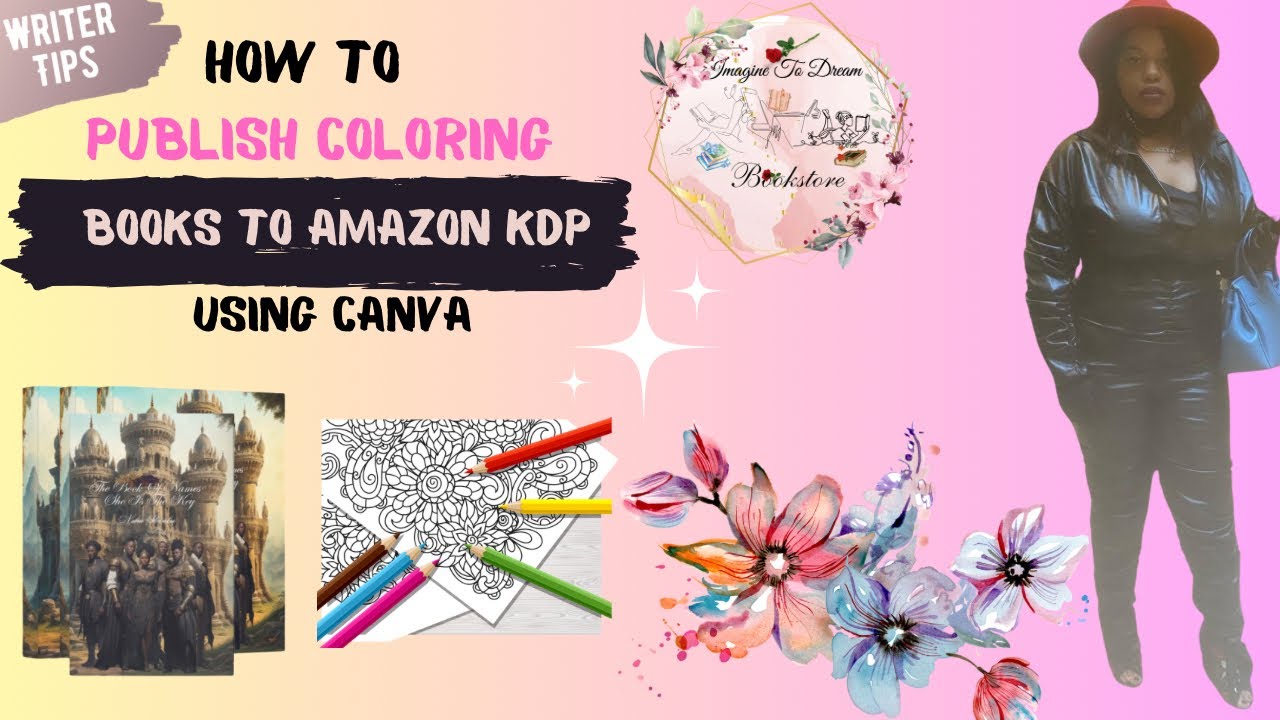 How To Publish Coloring Books To Amazon KDP Using Canva📖🖍️ - YouTube