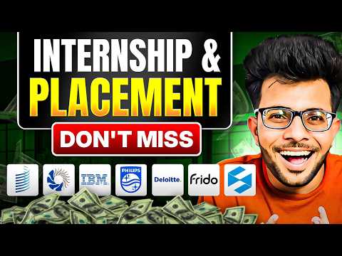 7 Amazing Internship and Placement Opportunities of 2026 👩‍💻🔥 [ APPLY NOW ✅ ]