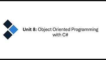 Unit 8 Lecture: Intro to Object-Oriented Programming in C# - Part 2 - Apr 21