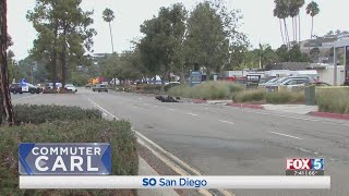 Deadly Motorcycle Crash Closes Sorrento Valley Road