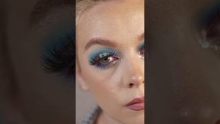 Ocean Blue Eyeshadow Tutorial! 🌊