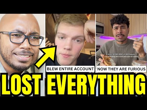 Day Traders Are Losing EVERYTHING After Bitcoin PLUMMETED