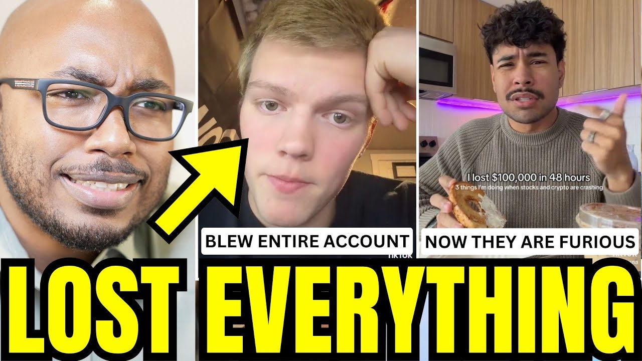 Day Traders Are Losing EVERYTHING After Bitcoin PLUMMETED