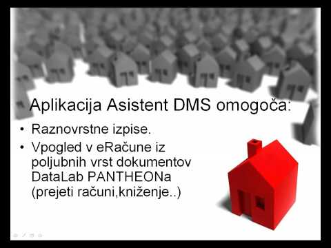 Aplikacija Asistent DMS