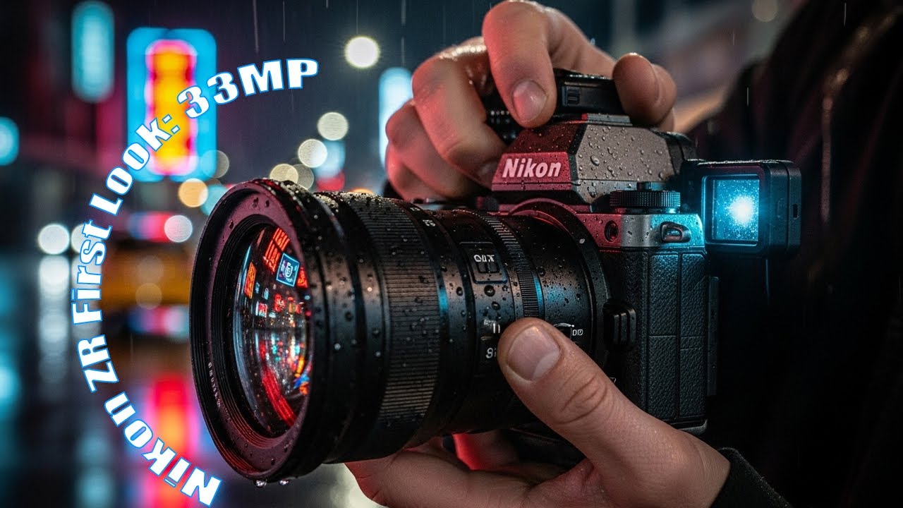 Первый взгляд на Nikon ZR: представлен 33-мегапиксельный многослойный сенсор и ИИ-фокус!