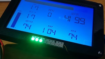Nextion Dash running wireless with speeduino ECU
