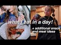 what I realistically eat in a day!