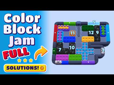 Color Block Jam Level 1387 Walkthrough (1388, 1389, 1390 & 1391) | VERY HARD Level Guide & Tips! 🏆