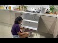 Vlog: Faxina e tour nos Armários da Cozinha | Carla Oliveira