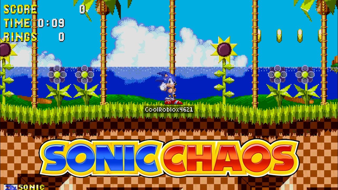Sonic Chaos OST - Turquoise Hill Zone Act 1 (Genesis Mix)