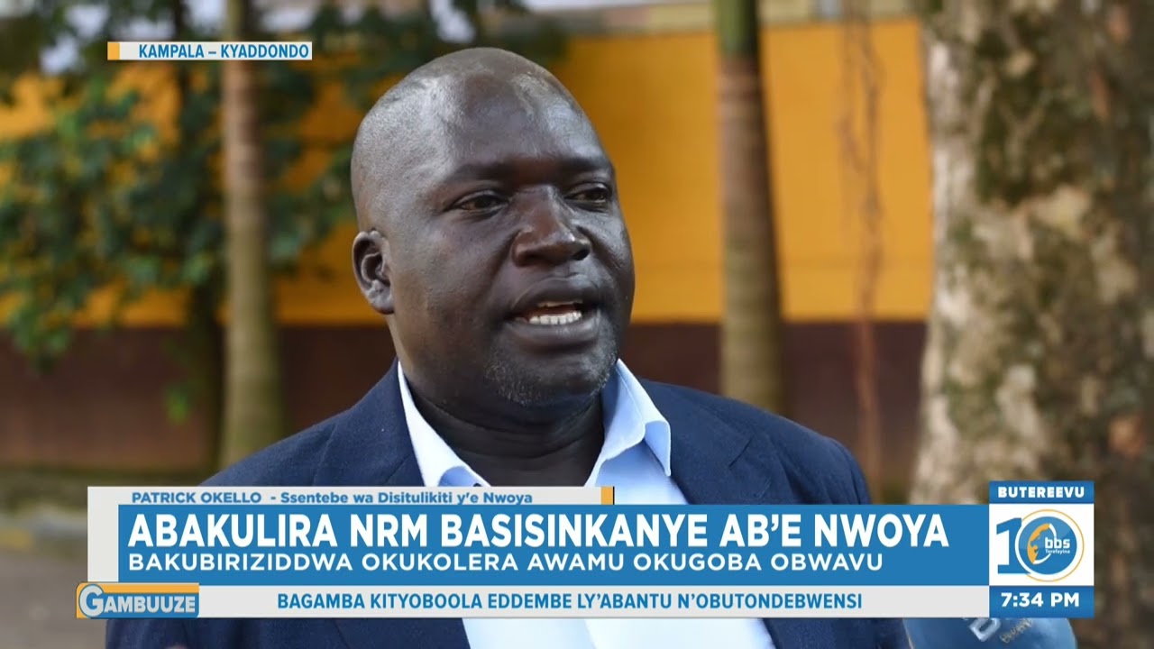 Abakulira NRM Basisinkanye ab’e Nwoya, Bakubiriziddwa Okukolera Awamu Okugoba Obwavu