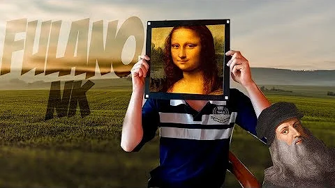 Como seria a Mona Lisa atualmente?