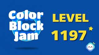 color block jam level 1197 Walkthrough & Solution
