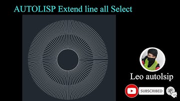 Extend all line select to target line - Autolisp