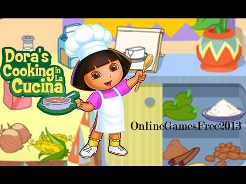 Dora The Explorer Game Dora Cooks COOKIES!!