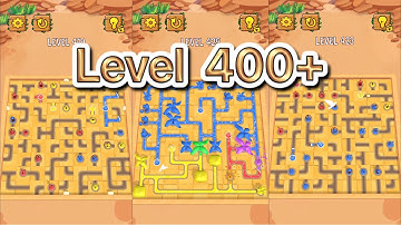 Water connect puzzle level 400 - 425 Walkthrough Gameplay