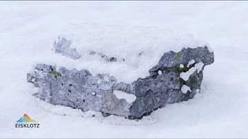 Snowy Rock build in 1 minute with Blender